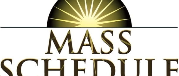 Christmas Mass Schedule 2016