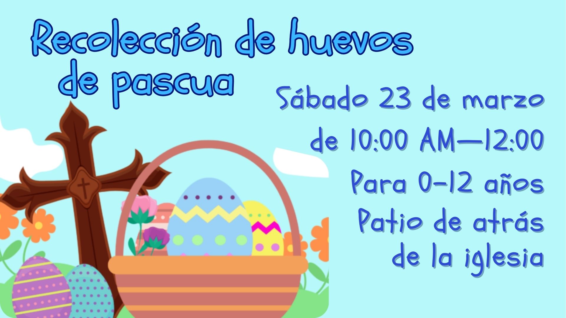 Easter Egg Hunt- Spanish