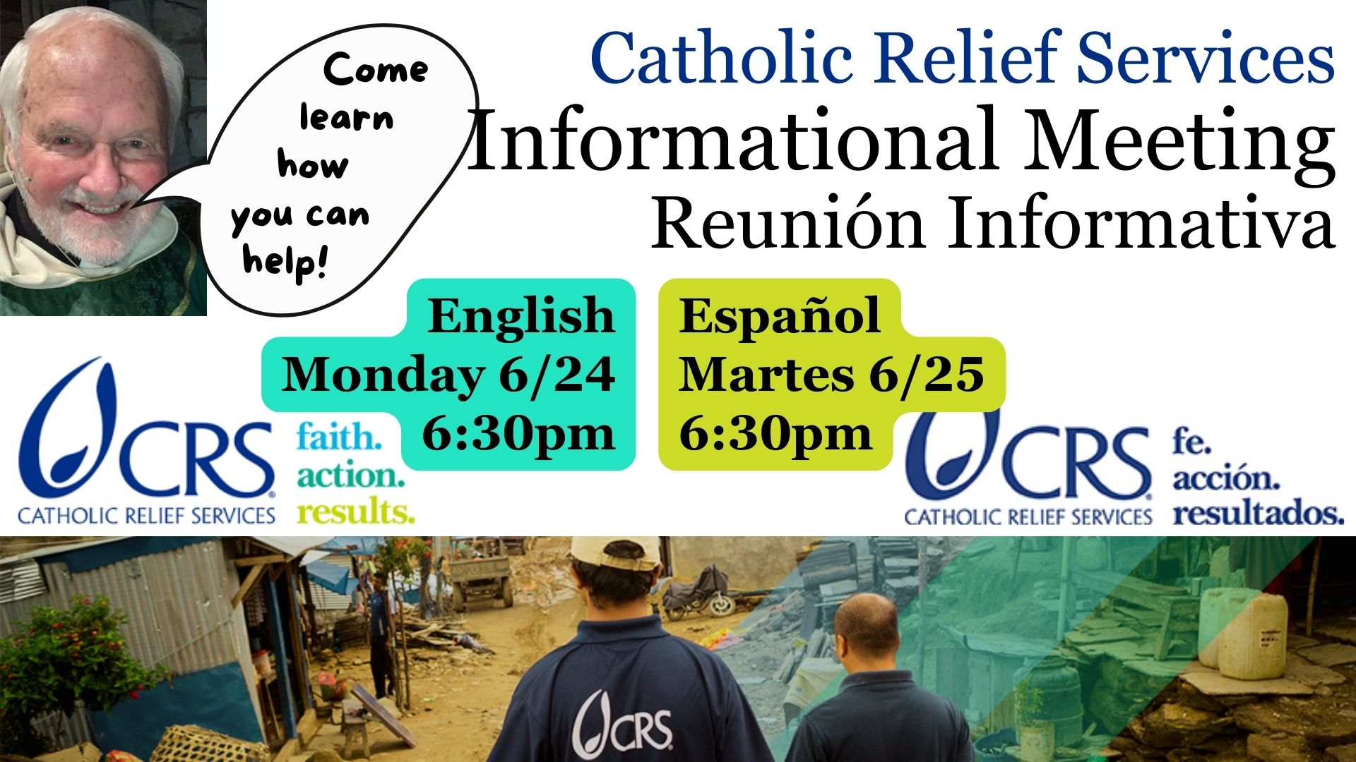 Catholic Relief Services Informational Meeting